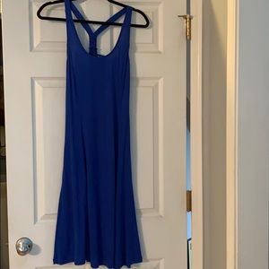 Old Navy summer dress knot tback royal blue size M